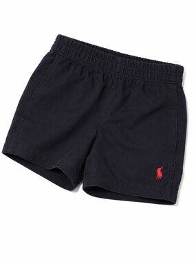 NWOT 2T Polo Ralph Lauren Navy Blue Cotton Shorts | Red Polo Logo | Classic Prep